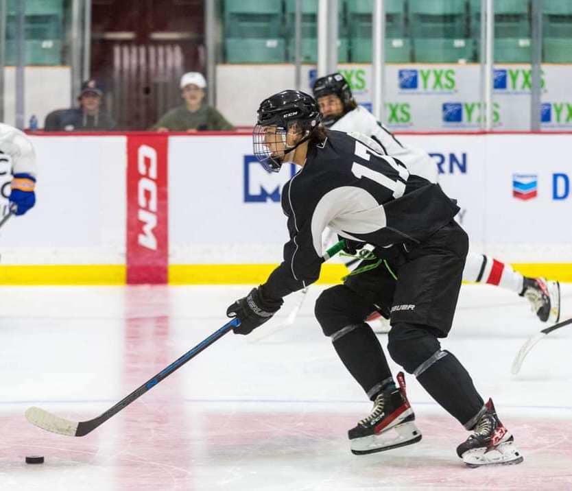 Shoutout to Rowen McDonald from Enoch Cree Nation for attending the Prince George Cougars camp of the WHL!