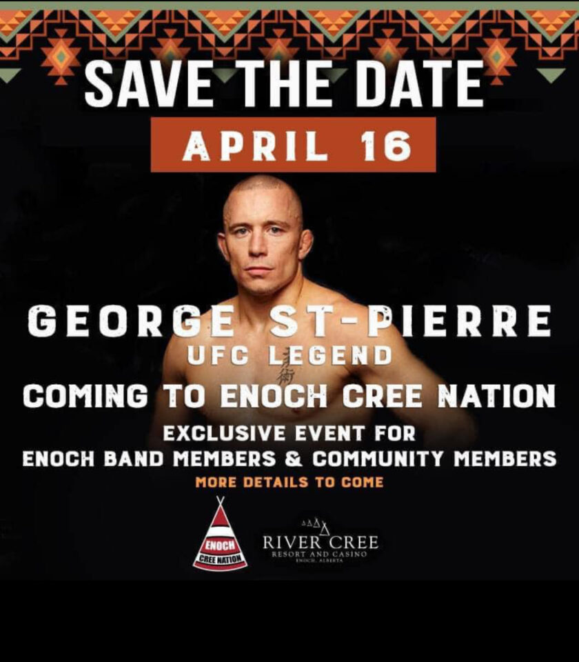 April 16, 2024 Meet George St-Pierre Enoch Exclusive Event