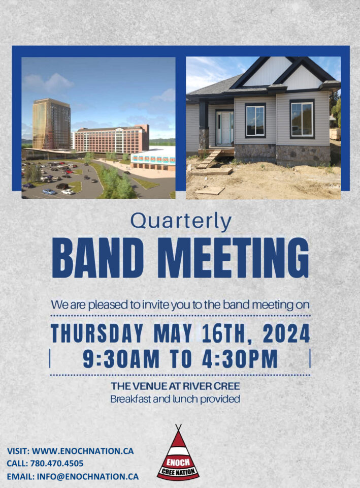 MAY 16, 2024 Enoch Quarterly Band Meeting